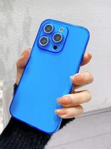 金屬亮絲透明手機殼 - 藍色 - 查看 7