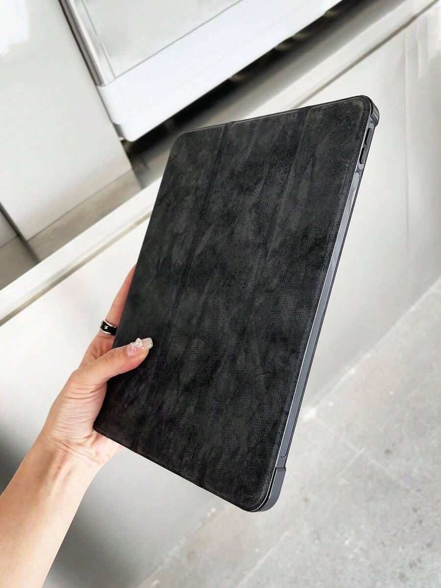 Apple Textured PU Anti-Fall Case Compatible With IPad Compatible With IPad 9th Gen/IPad 10th Generation