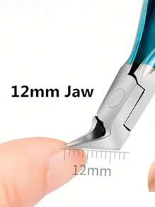 1 Peça Tesoura de Unha de Aço Inoxidável, Kit de Grooming Profissional com Ponta Precisa e Pontiaguda para Aparar Unhas, Suprimentos de Unhas, Ferramentas de Unhas, Ferramentas de Arte de Unhas, De Volta às Aulas, Unhas, Ferramentas de Unhas para Unhas Postiças, Ferramentas de Manicure e Pedicure