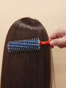 1pc Hair Styling Roller Comb - Multicolor - View 2