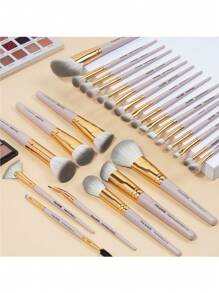 Bộ cọ trang điểm chuyên nghiệp MAANGE 25 chiếc kèm hộp đựng, dụng cụ trang điểm với sợi mềm dễ dàng mang theo, cọ nền, cọ phấn mắt, cọ lông mày, bộ cọ du lịch, bộ cọ, bộ cọ trang điểm, bộ cọ trang điểm, bộ trang điểm hoàn chỉnh, bộ cọ trang điểm, bộ trang điểm hoàn chỉnh, bộ cọ, bộ cọ trang điểm, bộ quà tặng trang điểm, bộ - Bụi hồng - Xem 4