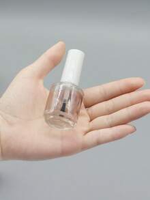 1pc 15ML Glass Nail Polish Bottle - Clear - View 5