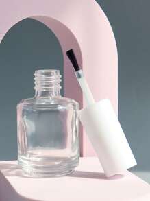 1pc 15ML Glass Nail Polish Bottle - Clear - View 8