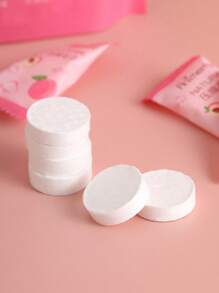 Mini Portable Compressed Towel,20Pcs Disposable Compressed Facial Towel Suitable For Travel/Home/Outdoor Activities - White - View 4