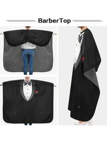 1 件 165 厘米 * 140 厘米超大美发披肩，防静电理发衣 - 彩色 - 查看 7