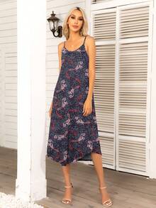 DEARCASE Đầm Paisley Boho - Nhiều màu - Xem 4