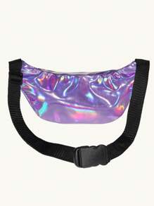Gói Fanny dây kéo Laser cho trẻ em - Màu tím - Xem 2