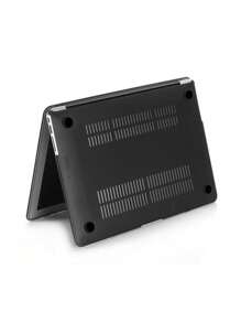 2pcs comfort Faux Suede Mac book Case Compatible With Mac Book Air - Pink - View 4