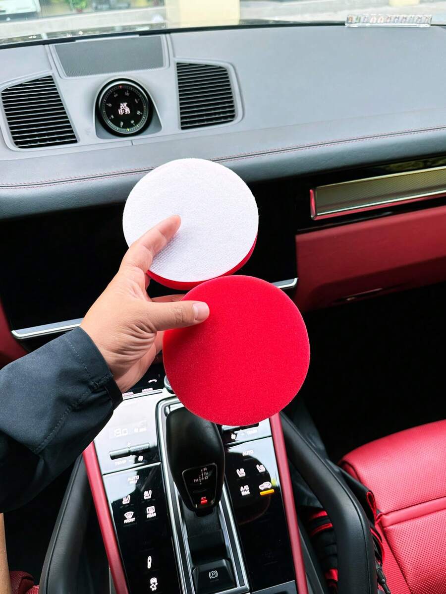 2入組洗車蠟拋光海綿套裝 - 彩色 - 查看 1