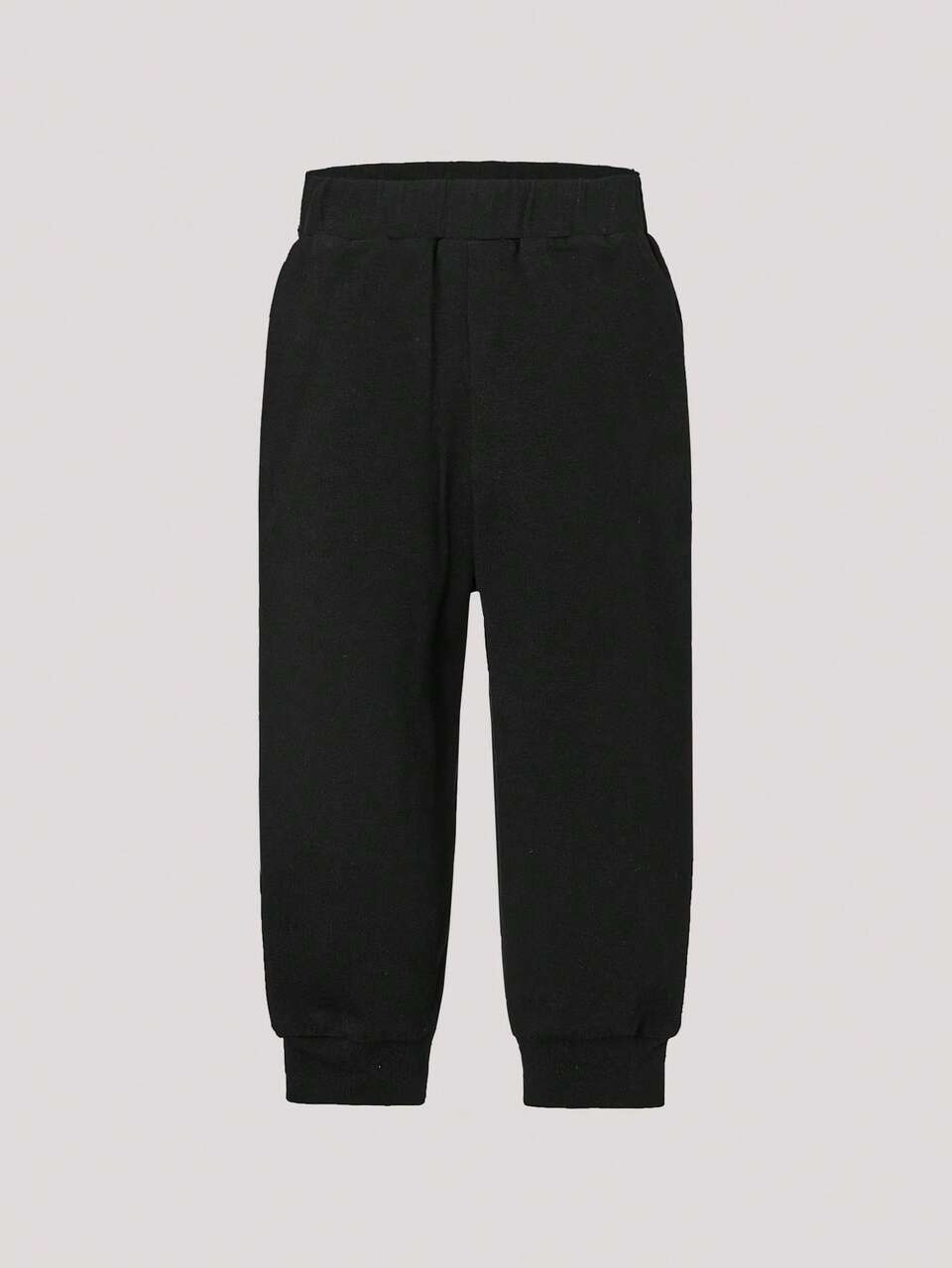 Baby Boy 2pcs Letter Patched Detail Sweatpants