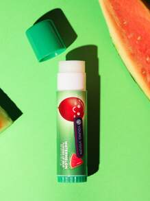 Bálsamo labial con sabor a sandía, 1 pieza crema hidratante para labios con producto para el cuidado de los labios - Blanco - Ver 2