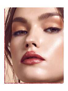 Pudaier Liquid Lipcolor, brillo de labios de larga duración, barra de labios líquida antiadherente que no se desvanece - Oro rosa - Ver 2