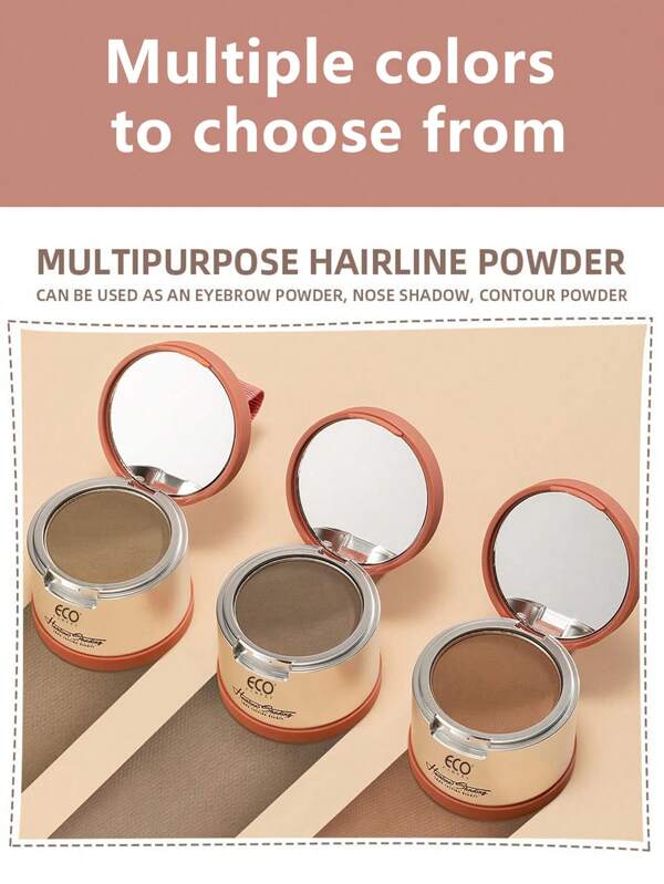 Hair Shadow Powder, Instantly Hairline Powder Quick Cover Grey Hair