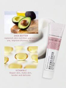 60G 浪漫夢境滋養香氛護手霜護手霜適合乾裂手部，身體手部護理保濕霜 - 粉色 - 查看 5