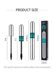 QIC 二合一睫毛膏 5 倍长睫毛化妆品 自然纤长和浓密效果 不结块 超强魔力 4D 丝纤维睫毛膏 可水洗睫毛膏 卷翘浓密可叠加睫毛膏 速干 4d 假睫毛效果 睫毛化妆 天然纤维刷 - 黑色 - 查看 6