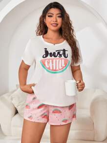 Bộ Giản Dị Kích Thước Lớn Lá thư Rau quả Giản dị-Bình thường - Nhiều màu - Xem 1