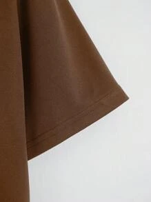 INAWLY 字母图案短款 T 恤 图案 T 恤 女式上衣