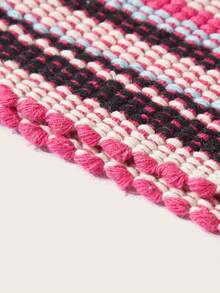 Soft Reversible Boho Tassels Indoor Outdoor Area Mat/Rug For Kitchen/Entryway/Bathroom/Bedroom/Dorm - Multicolor - View 6