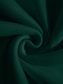 SHEIN EZwear Quần áo thể thao nữ Dây kéo Túi Loại bướm Giải trí - Màu xanh lá cây đậm - Xem 4