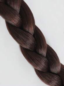 Extra Long Winding Ponytail Synthetic Hair Extension - Dark Brown - View 5