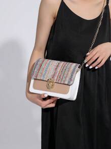 Túi Rơm Mini Kỳ Nghỉ Chuỗi Khối Màu, Hoàn Hảo Cho Kỳ Nghỉ Du Lịch Bãi Biển Mùa Hè - Nhiều màu - Xem 6