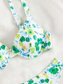 Bộ Bikini Nữ Hoa Tất cả trên in - Nhiều màu - Xem 6