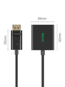 LLano DisplayPort naar VGA-adapter voor computer, desktop, laptop, pc, monitor, projector
