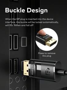 LLano DisplayPort naar VGA-adapter voor computer, desktop, laptop, pc, monitor, projector