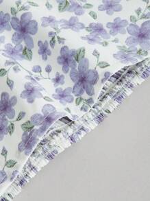 SHEIN MOD 碎花吊帶上衣 - 彩色 - 查看 4