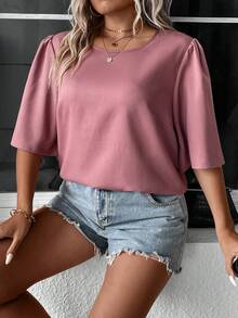 SHEIN LUNE Blusas Extra Grandes