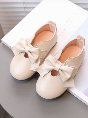 Chicas Zapatos mary jane con diseño de lazo dulce para exterior