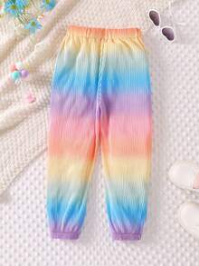 SHEIN Quần con gái lớn Ombre Giải trí - Nhiều màu - Xem 2