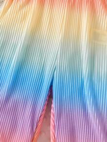 SHEIN Quần con gái lớn Ombre Giải trí - Nhiều màu - Xem 4