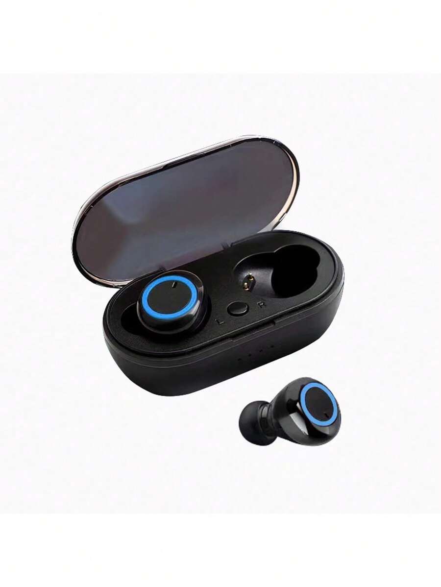 具備噪音降低功能的enc Call 迷你無線耳塞與充電盒,3d 指紋觸控操作、適合運動、音樂、遊戲,5.3 版本、高清高保真音質,支援單、雙耳使用,低延遲,長續航力、耐水性,可連接任何設備的完整真無線耳機 - 彩色 - 查看 1