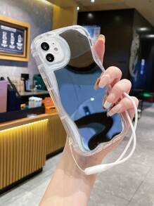 Funda de móvil de espejo con acollador - transparente - Ver 3