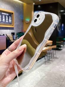 Funda de móvil de espejo con acollador - transparente - Ver 4