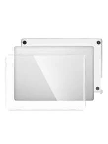 2pcs Clear PC Protective Case & Base Set Compatible With Microsoft Surface Laptop Go - Clear - View 1