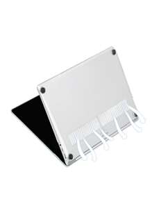 2pcs Clear PC Protective Case & Base Set Compatible With Microsoft Surface Laptop Go - Clear - View 2