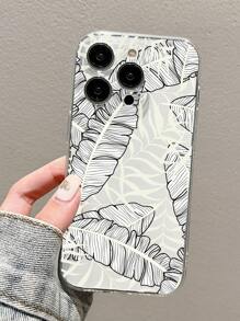 Leaf Pattern Anti-Fall Phone Case,International Version, Not The Domestic Version - Multicolor - View 2