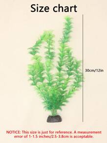 1pc Plastic Aquarium Landscape Artificial Aquatic Plant