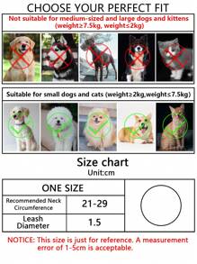 Paw Pendant Pet Collar - Pink - View 6