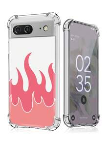 Fire Pattern Anti-fall Phone Case Compatible With Google Pixel Phone Case - Multicolor - View 1