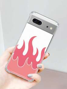 Fire Pattern Anti-fall Phone Case Compatible With Google Pixel Phone Case - Multicolor - View 2