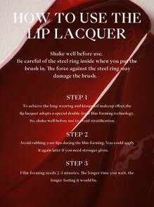 JOOCYEE 霧面唇漆 753v 火熱之心持久防轉移防吻保濕唇妝 - 753V熾烈心 - 查看 8