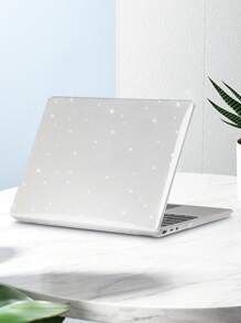 2pcs Clear Glitter PC Protective Case & Base Set Compatible With Microsoft Surface Laptop Go - Clear - View 4