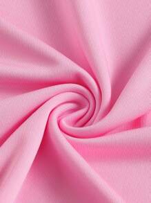 INAWLY Áo thun nữ Tim Giải trí - Hồng - Xem 7