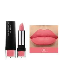 YOUNG VISION 1pc Velvet Matte Non-Stick Cup Lipstick - 玫紅色 - View 1