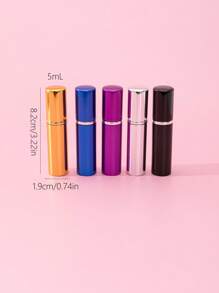 5pcs 5ml Refillable Portable Perfume Atomizer Bottle - Multicolor - View 4