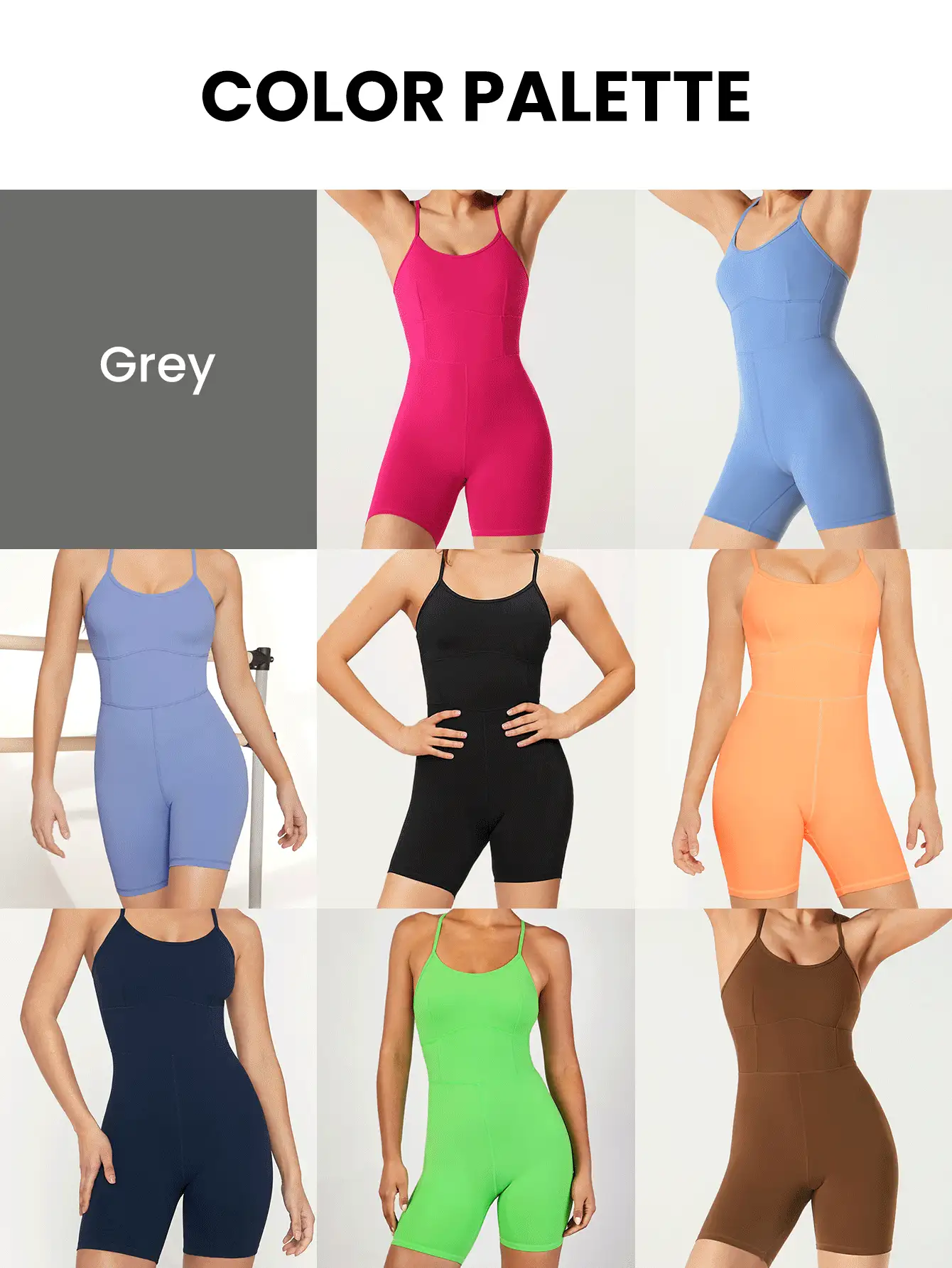 GLOWMODE 8英寸featherfit™運動連身衣 - 綠色 - 查看 10