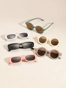 6副兒童混合邊框太陽眼鏡 - 彩色 - 查看 3